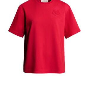 H&M Magda Butrym Red Short Sleeve Tee new with tags